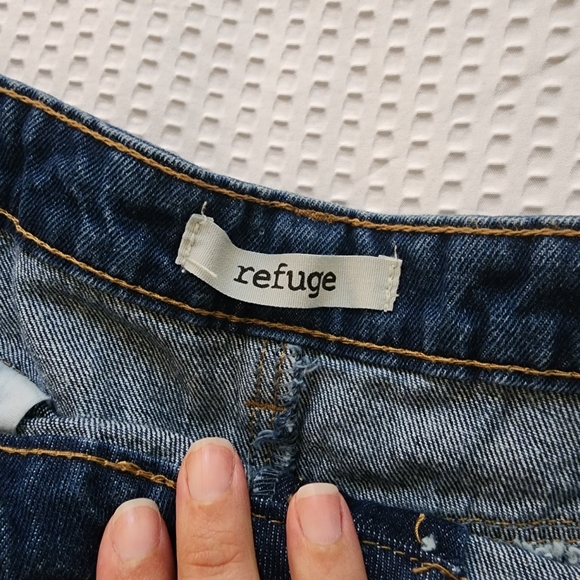 Denim Mini Skirt - Picture 3 of 5